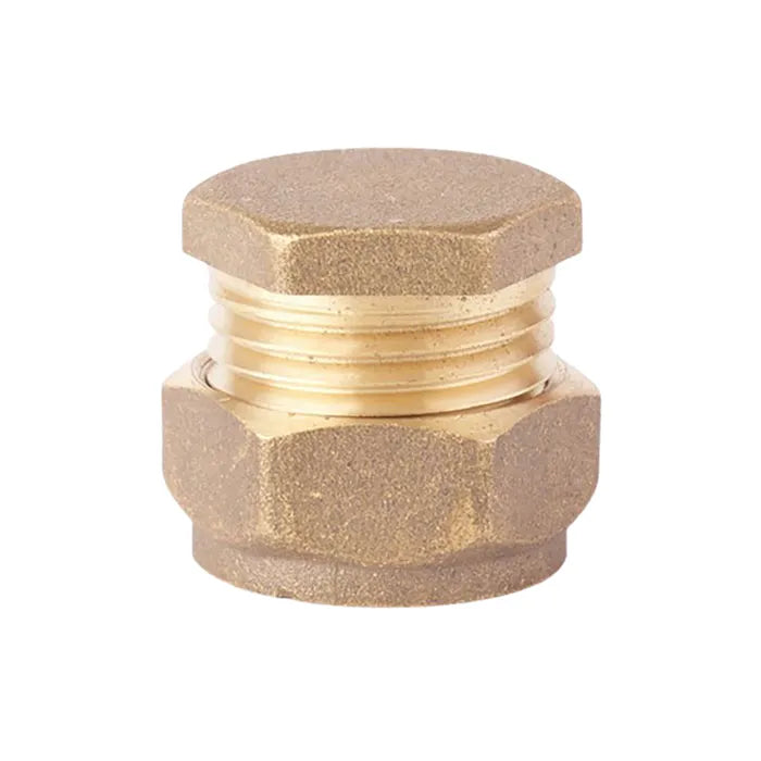 15mm Compression Cap Stop End Pack of 3
