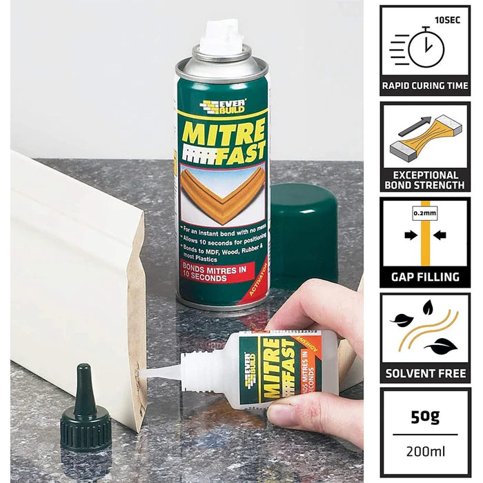 Ever Build Mitre Fast Kit 200ml + 50g