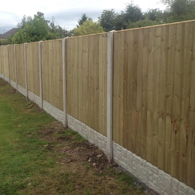 Concrete Rockface Gravel Board 50mm x 305mm x 1830mm