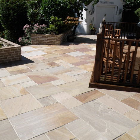 Harvest Sandstone Paving Single Size 900 x 600 (17.8 sq/m per pack)
