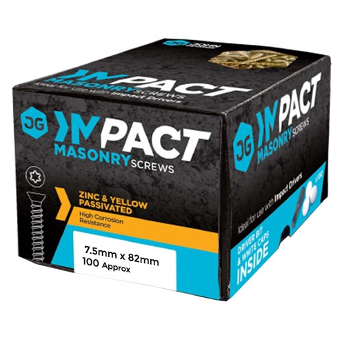 Masonry Screws - Impact All Purpose 102mm