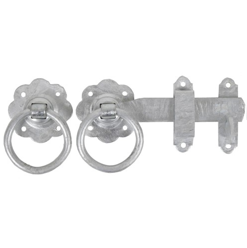 Ring Latch Plain - Galvanised