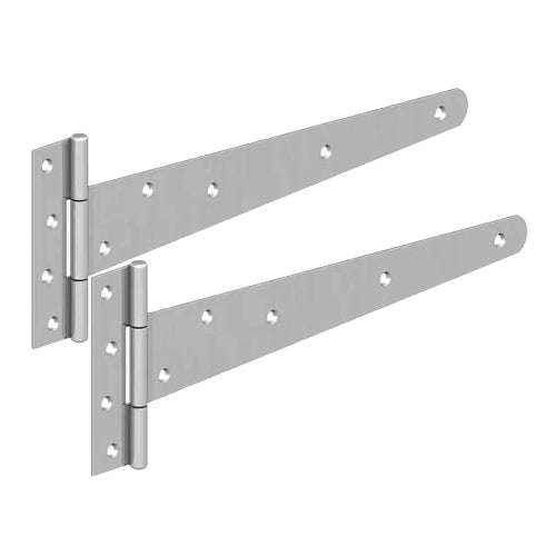 Tee Hinge - Bright Zinc Plated (BZP)