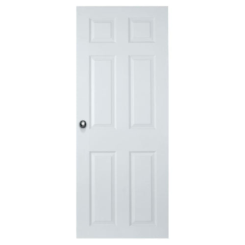 Colonial White Grained 6 Panel Door