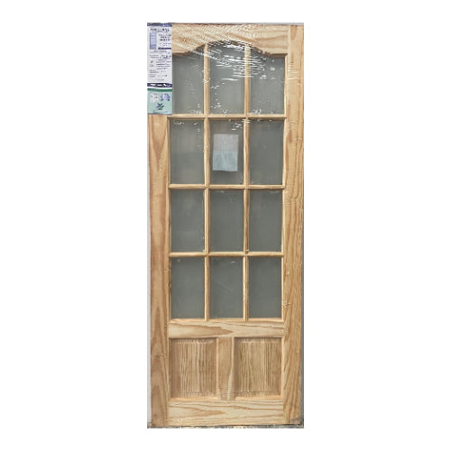 Clear Pine Park Lane with Bevelled Glass