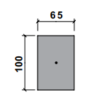 Concrete Lintel Prestressed 65mm x 100mm