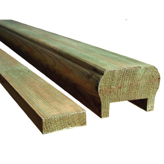 Decking Hand/Base Rail 2.4m