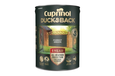 Cuprinol Ducksback 5 Litre - Forest Green