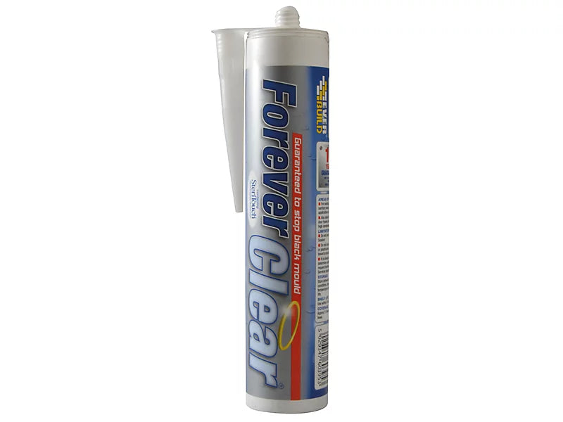 Everbuild Forever Clear Silicone 295ml