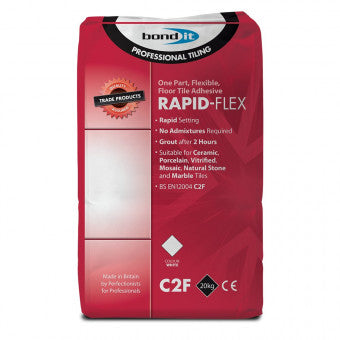 Bond It Rapid Flex Tile Adhesive 20kg