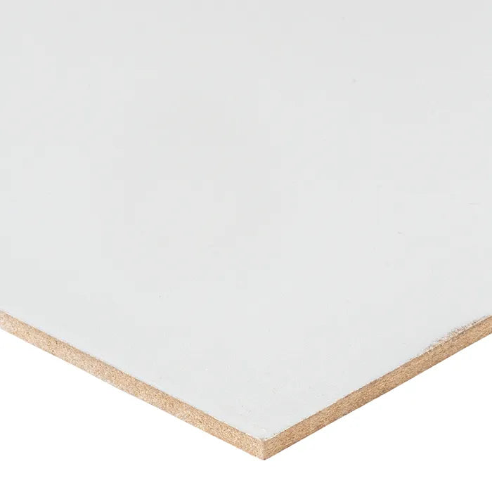White Faced MDF Board 2440mm x 1220mm x 3mm