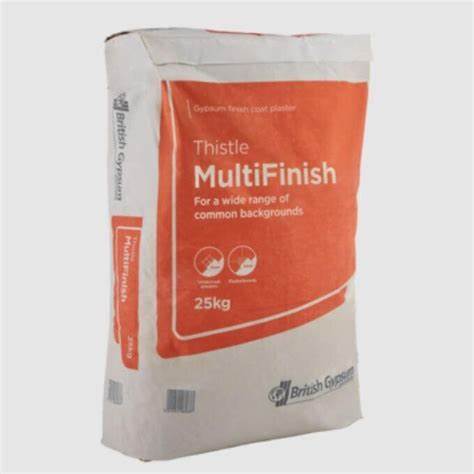 British Gypsum Thistle Multi Finish Plaster - 25kg