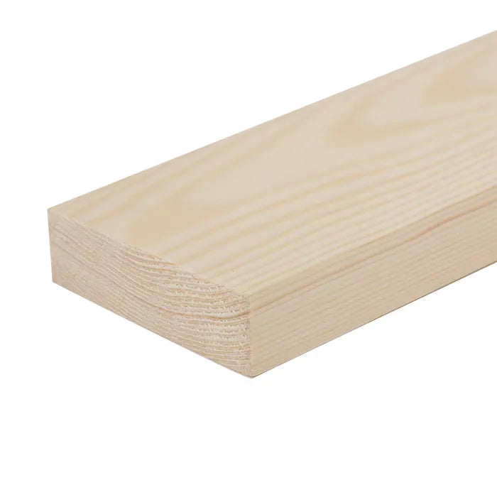 25mm x 75mm Planed Softwood PAR Timber (3'' x 1'') Finish 20mm x 69mm