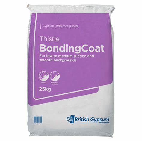 British Gypsum Thistle Bonding Coat Plaster - 25kg