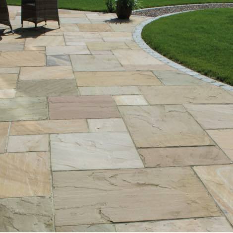 Camel Sandstone Paving (Project Pack 15.25 sq/m)