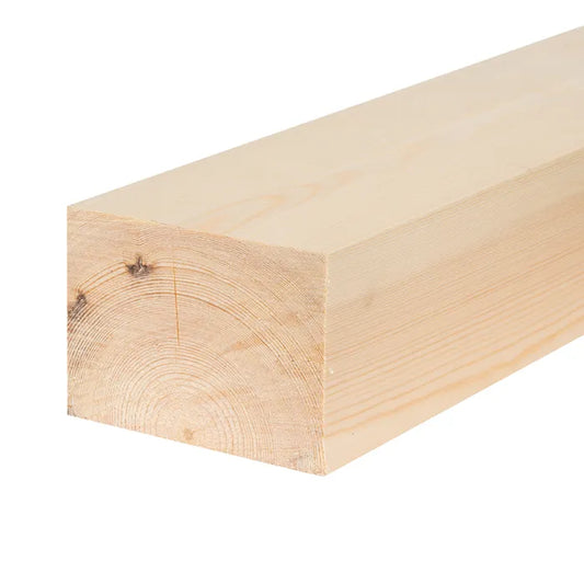 100mm x 75mm Planed Softwood PAR Timber (4'' x 3'') Finish 96mm x 69mm