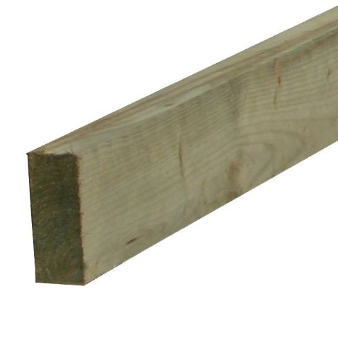 A sturdy rectangular rail that can be used in many external application, ideal for constructing a two rail fence, gates, picket fences and is ideal to use as backing rail for various types of fencing. [ Davies DIY ]