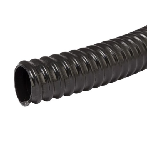 Aquatic Reinforced Hose (Ribbed) Black 25mm