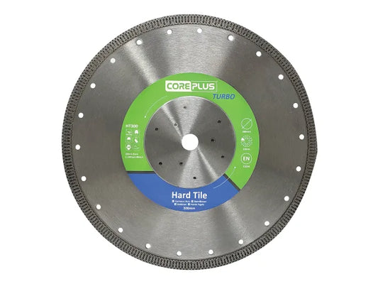 CorePlus Hard Tile Turbo Diamond Blade 300mm HT300 | Davies DIY