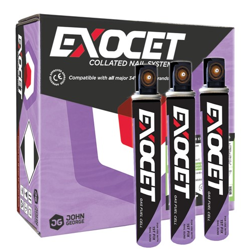 Exocet Ringshank EXOGALV PLUS 51 x 2.8 with Gas Cartridge