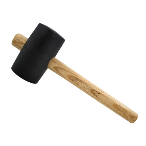 Faithfull Rubber Mallet - Black | Davies DIY