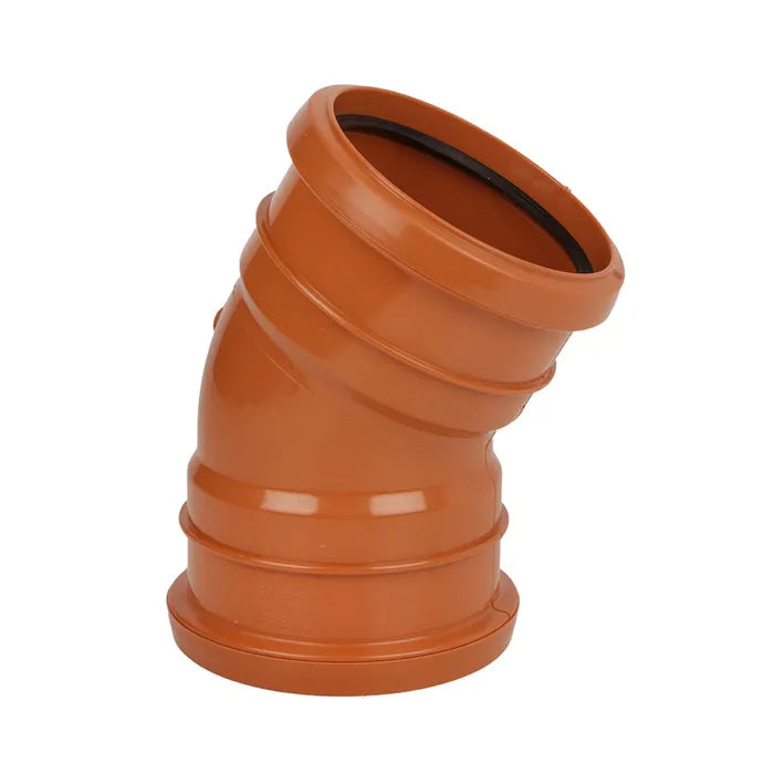 110mm Underground 30° Bend Double Socket