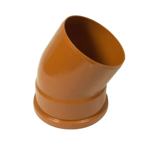 110mm Underground 30° Bend Single Socket