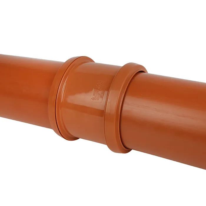 110mm Underground Coupling Double Socket