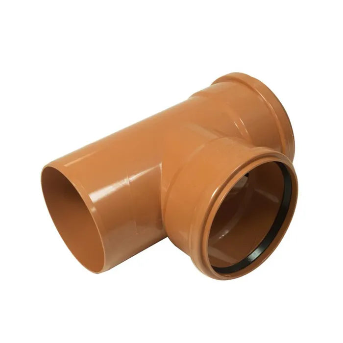 110mm Underground 87.5° Equal Junction Double Socket