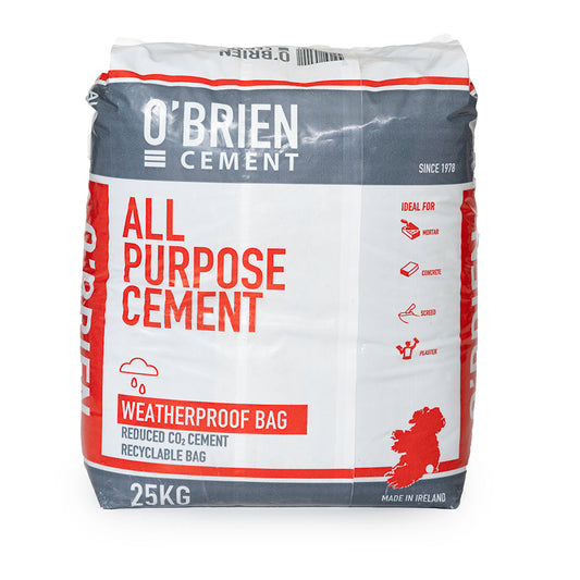 O'Briens All Purpose Cement Plastic Bag 25kg