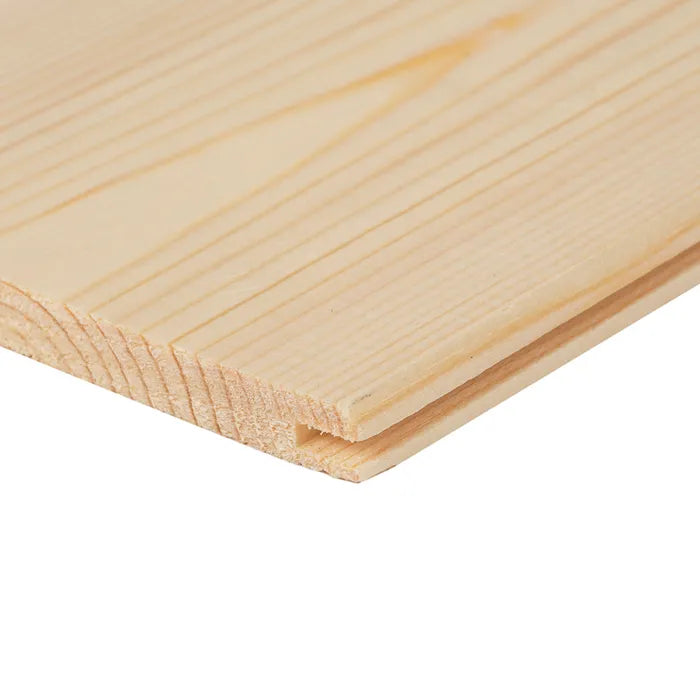 100mm x 13mm Softwood T&G V Cladding (Finish 94mm x 8mm)