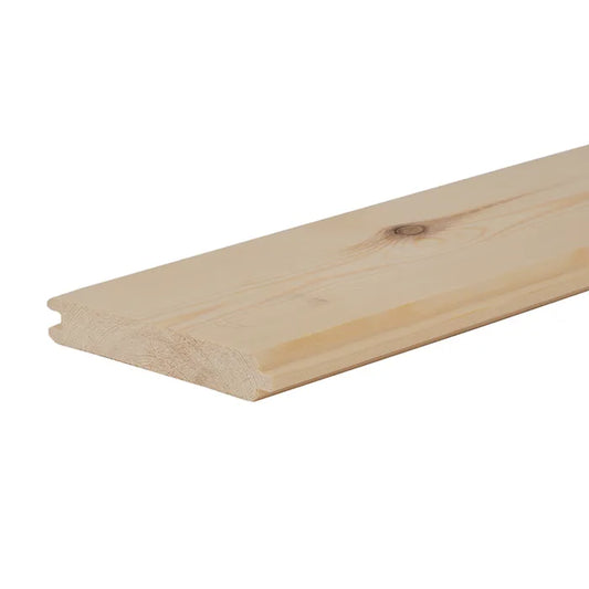 125mm x 25mm x 4.5m Softwood T&G V Cladding (Finish 119mm x 20mm)