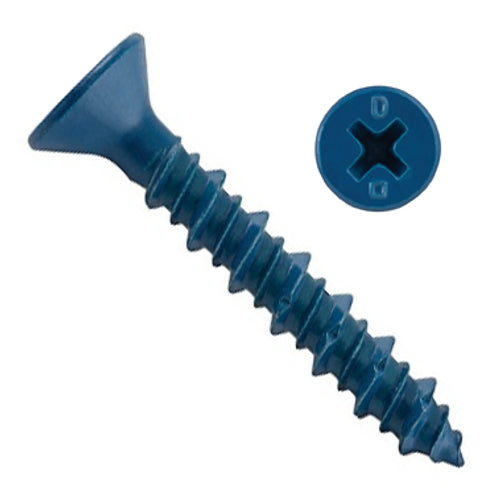 Masonry Screws Medium Duty Blue 70mm