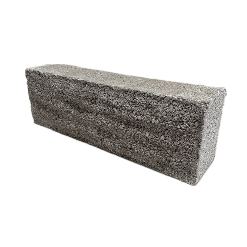 Rockface Concrete Block 100mm wide