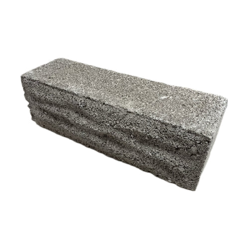 Rockface Concrete Block 140mm wide