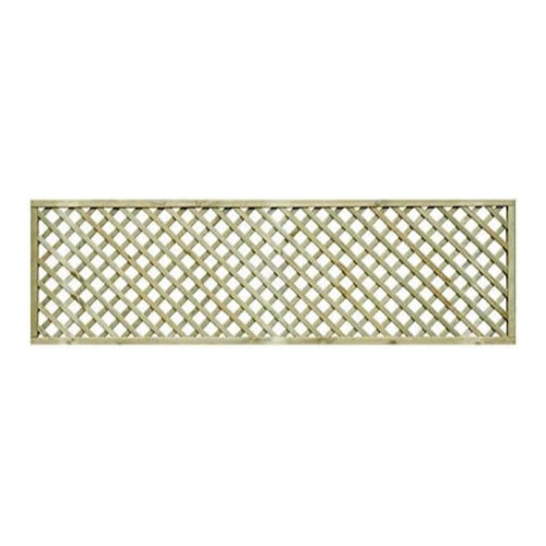 Diamond Trellis Straight Top 1.83m x 600mm