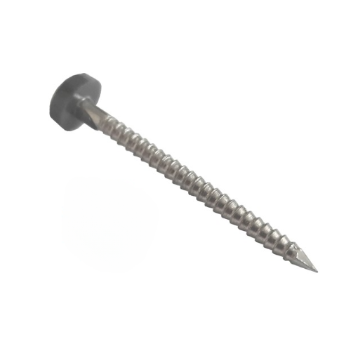 Fascia Pins Plastic Head Anthracite (250/Box)