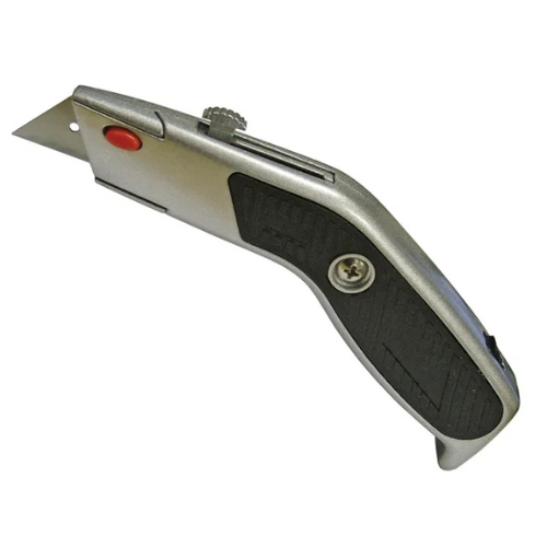 Faithfull Trimming Knife Angled Head Retractable Blade | Davies DIY