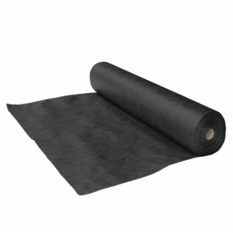 Weed Control Fabric Membrane - Black 1.5m wide