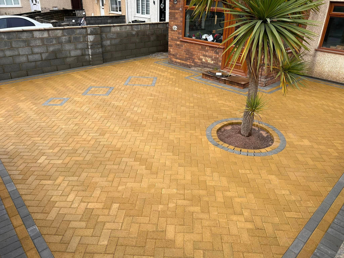 Concrete Block Paving 200mm x 100mm x 50mm - Buff