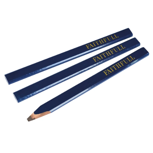 Faithfull Carpenter's Pencils (Pack 3)