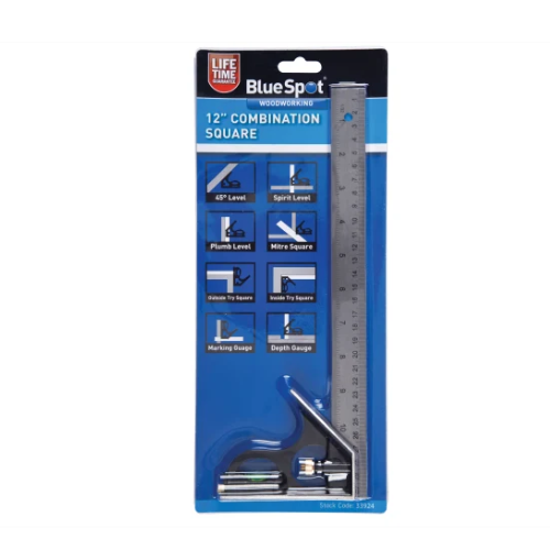 BlueSpot Combination Square 12 inch (300mm)