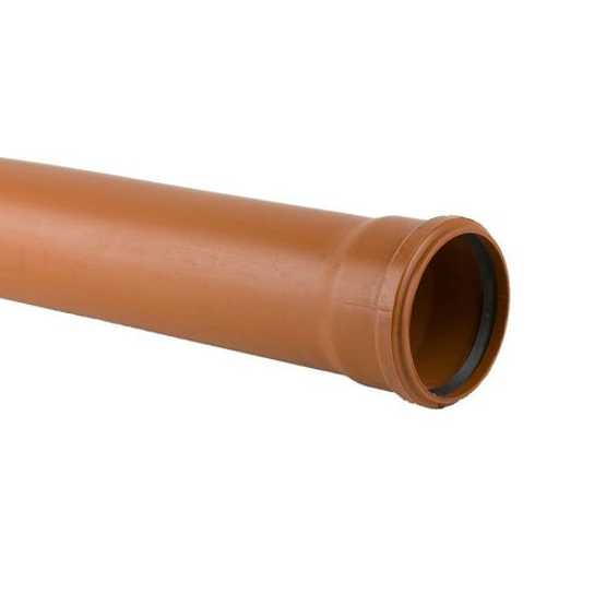 110mm x 6m Single Socket Pipe – Davies DIY & Builders Merchant