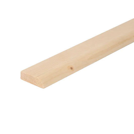 Pencil Round Pine Architrave 50mm x 25mm (Finish size 44mm x 20mm)