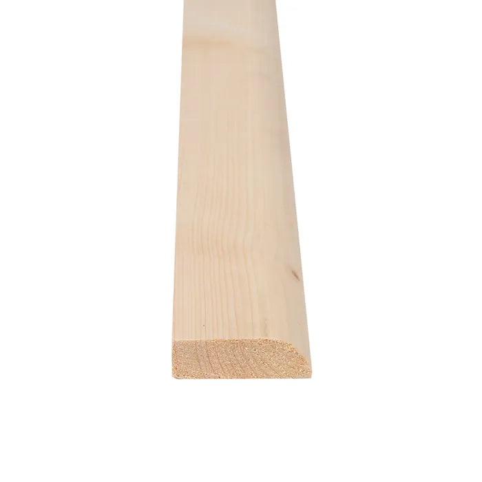 Pencil Round Pine Architrave 50mm x 25mm (Finish size 44mm x 20mm)