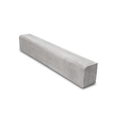 Bull Nosed Concrete Centre Kerb 125mm x 150mm x 915mm