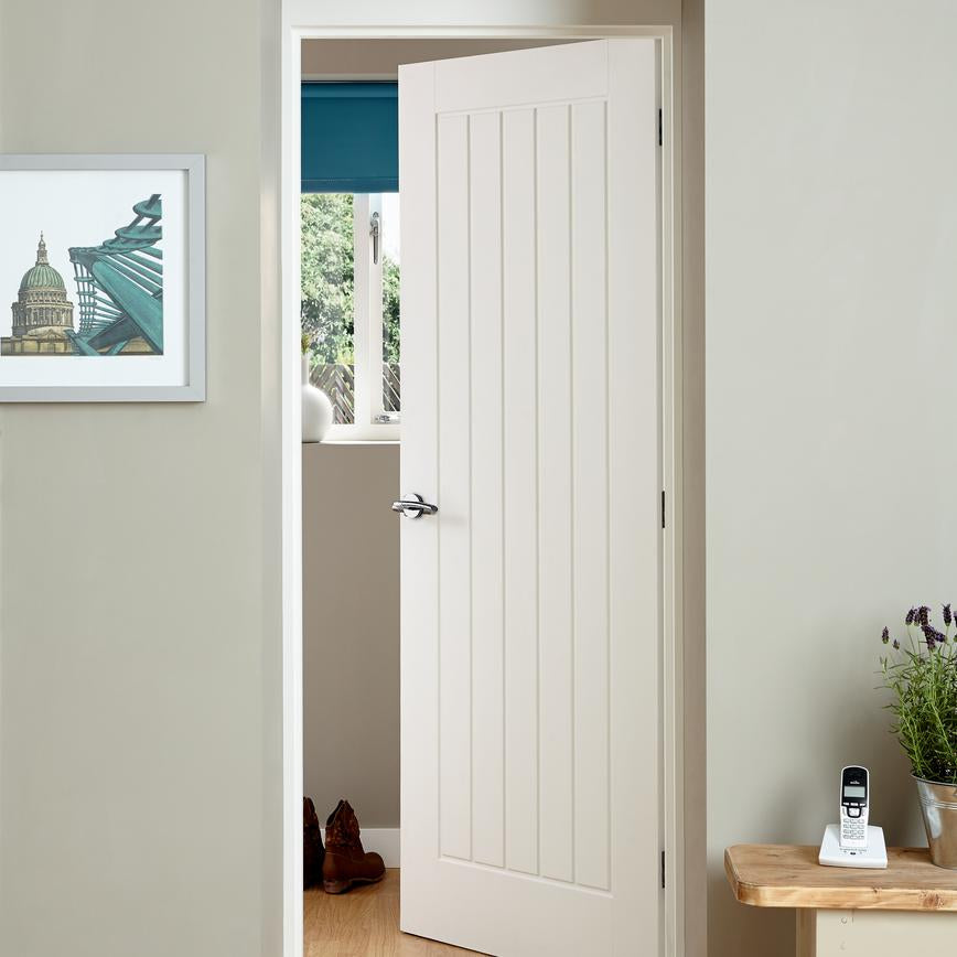 Dordogne White Smooth Moulded Door