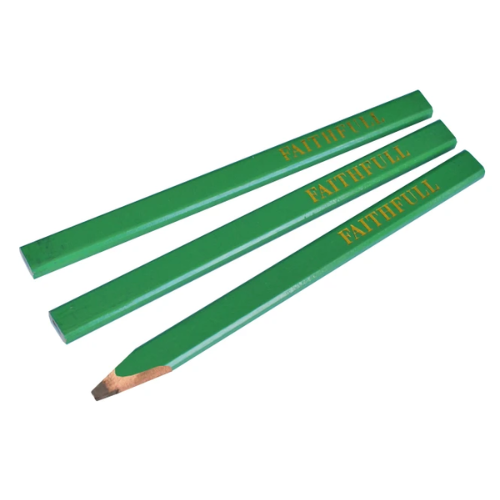 Faithfull Carpenter's Pencils (Pack 3)