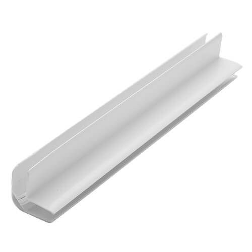 PVC Cladding Internal Corner 2.7m - White – Davies DIY & Builders Merchant