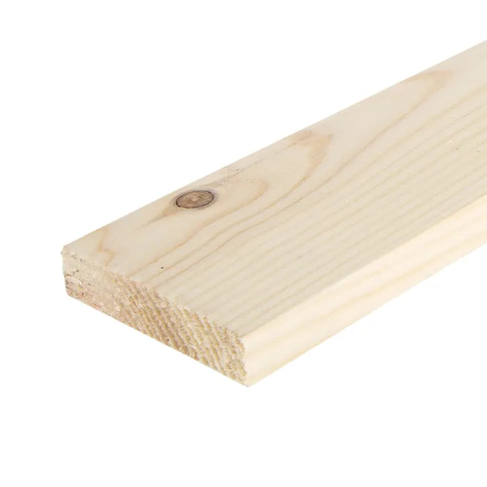 25mm x 100mm Planed Softwood PAR Timber (4'' x 1'') Finish 20mm x 94mm